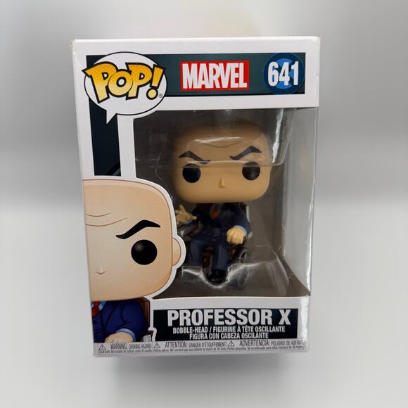 Professor X #641 Funko Pop Marvel X-Men - Box Wear - Picture 1 of 7